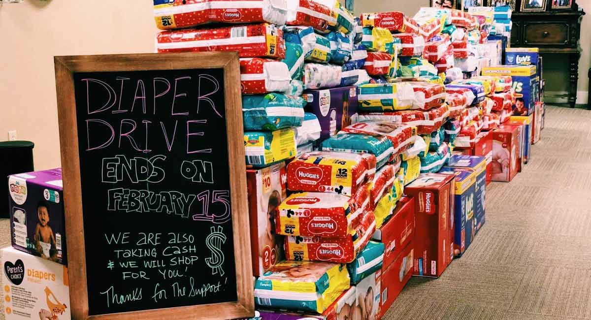 diaper drive, abortion law