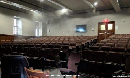 pro-life event smoke bombed