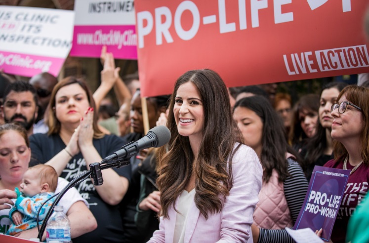 Image: Lila Rose led pro-life rally at Planned Parenthood, calling for Rep. Brian Sims to resign 