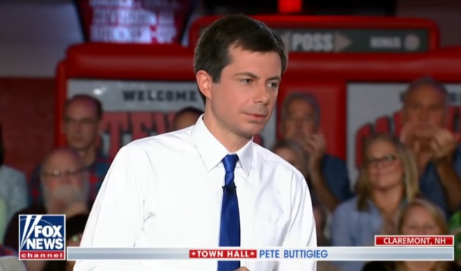 Image: Pete Buttigieg Fox Town Hall, late-term abortion