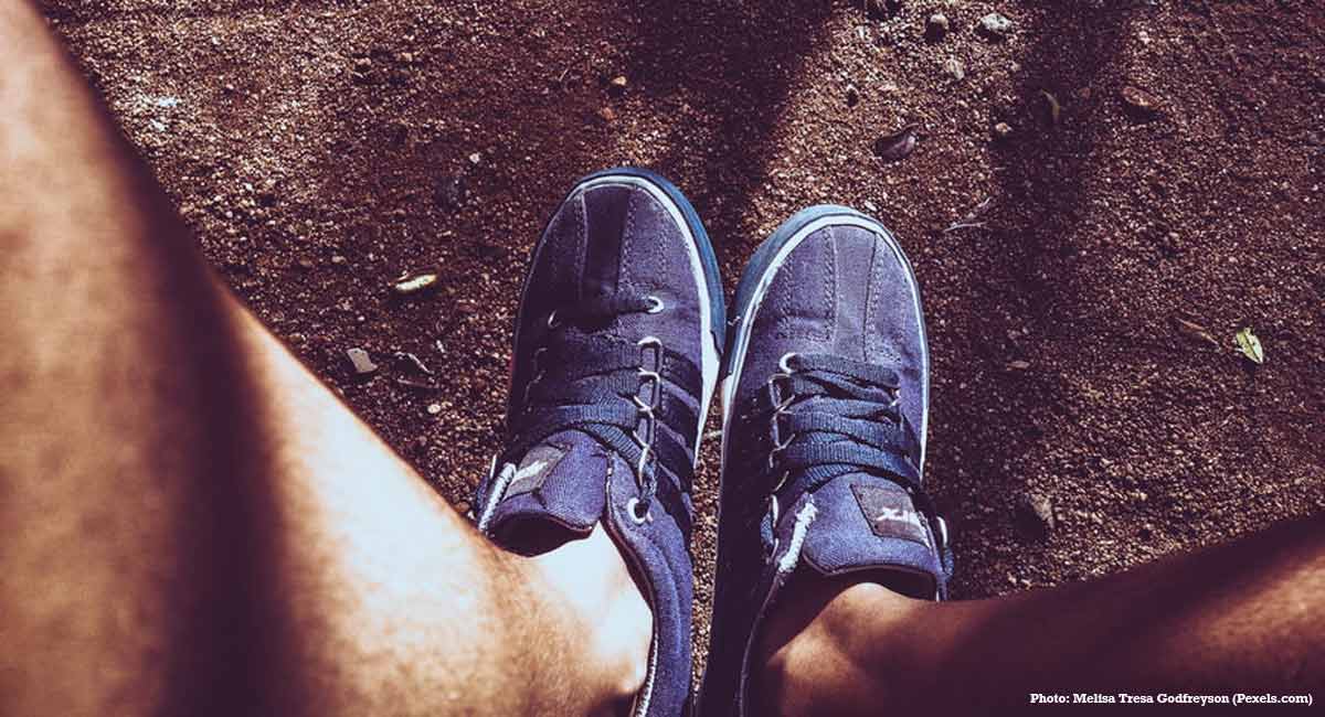 assisted suicide, running shoes