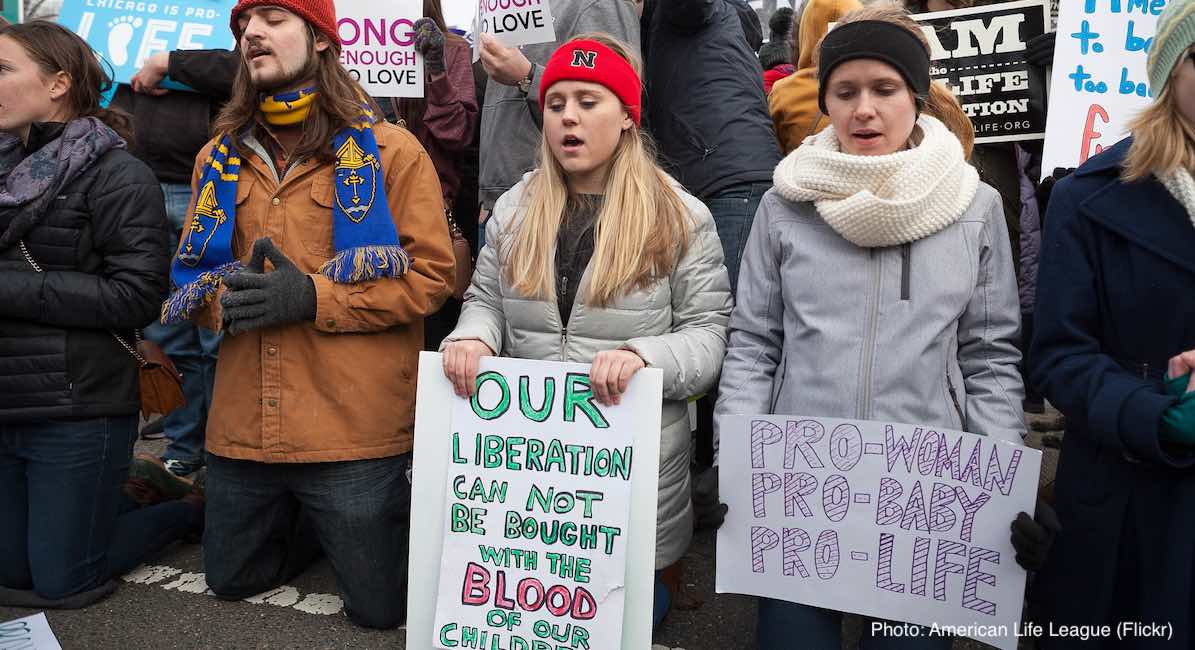 abortion protest