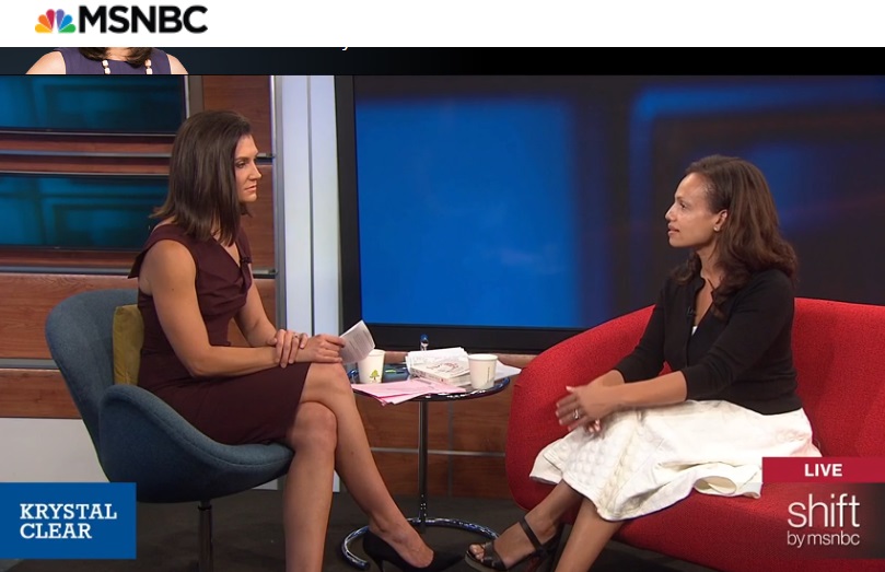 Image: Alexis McGill Johnson Planned Parenthood acting prez on MSNBC discusses aborted fetal tissue research