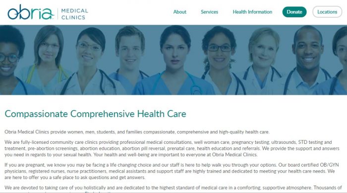 Image: Obria Group comprehensive health care 