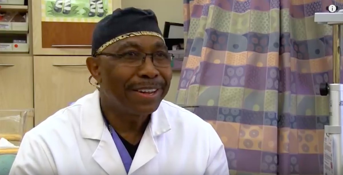 doctor singing to babies