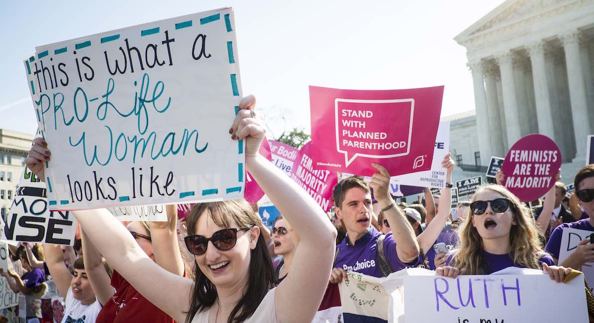 pro-life woman, Planned Parenthood, Trump, Title X