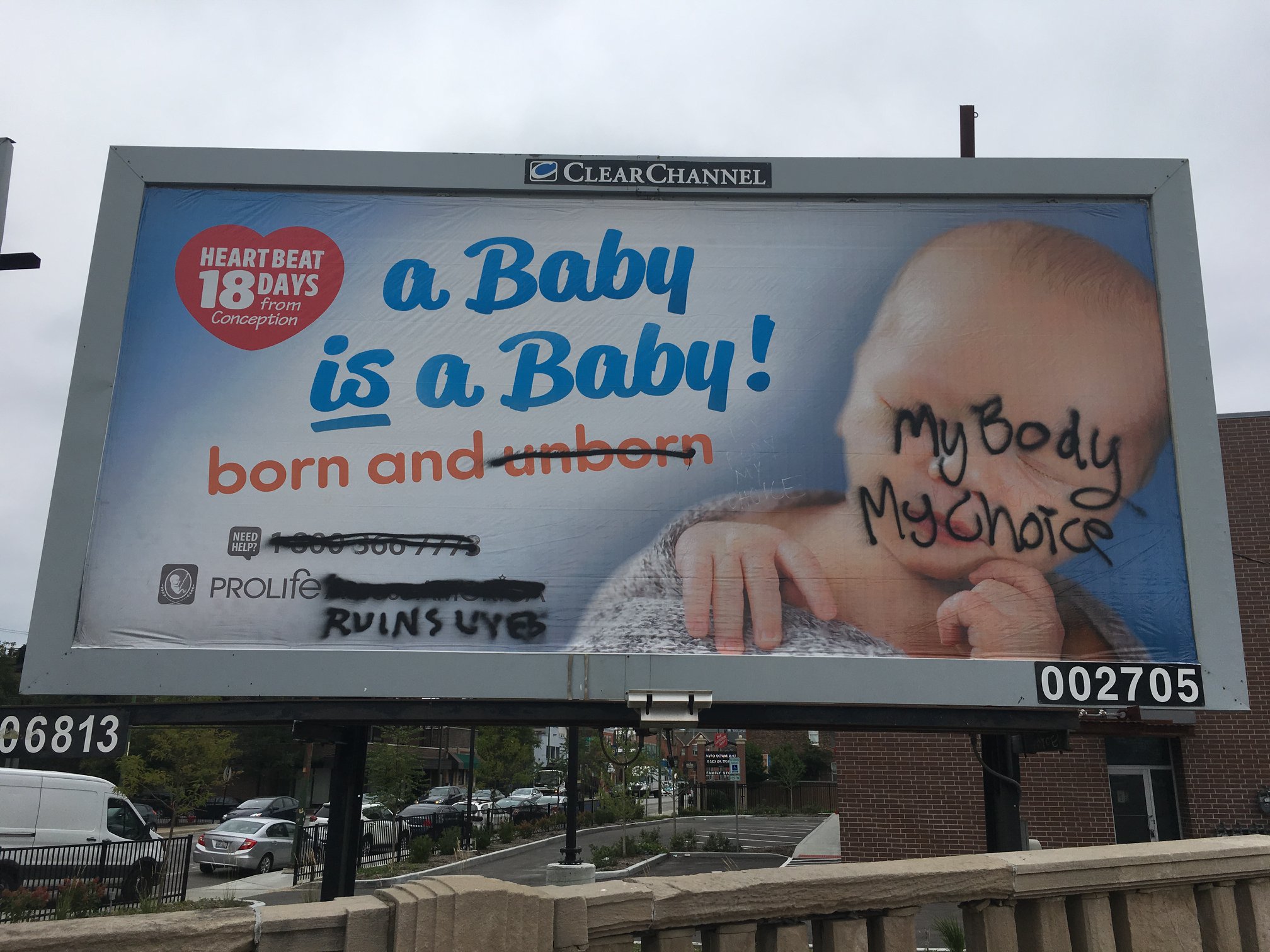 pro-life vandalism chicago