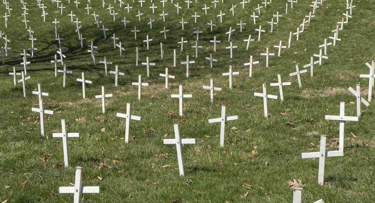 Field of Abortion Crosses
