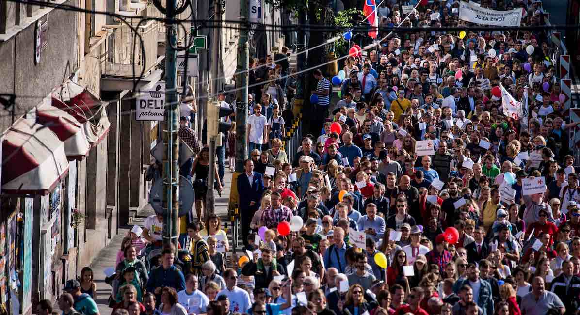 pro-life march