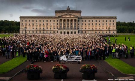 Northern Ireland pro-life protest