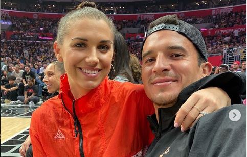 instagram Alex Morgan Servando Carrasco
