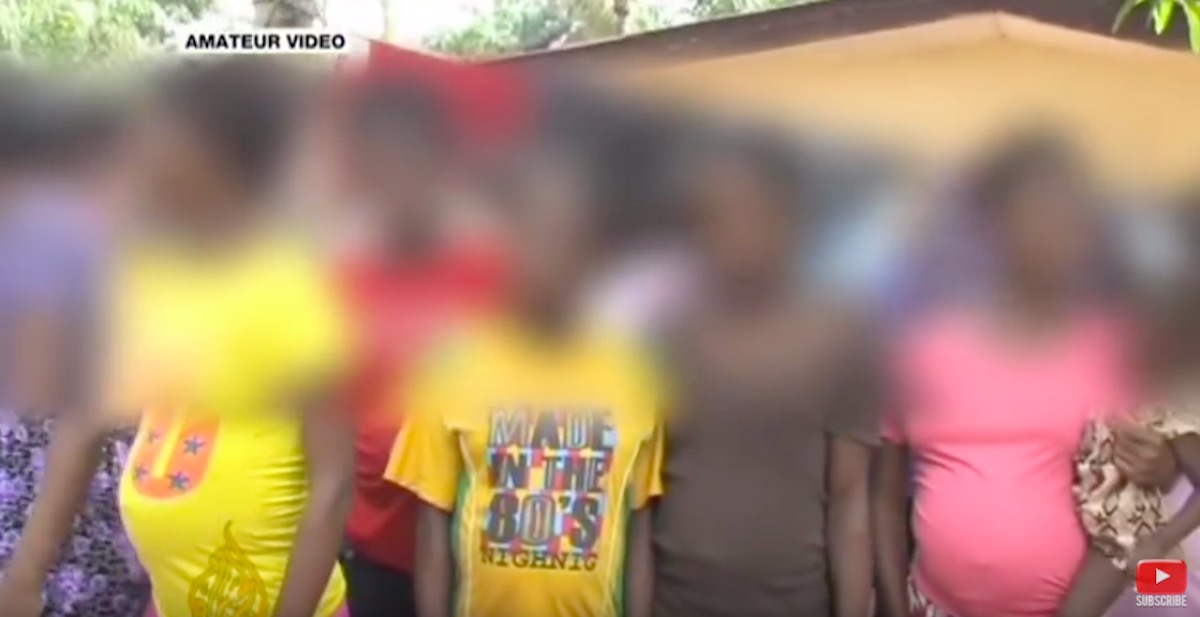 trafficked, pregnant, Nigeria