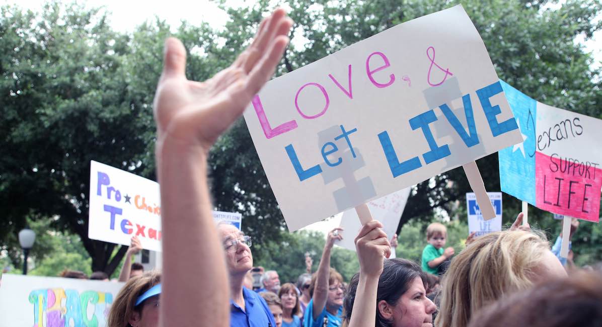 pro-life, Texas, sanctuary, unborn
