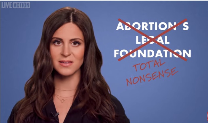 Image: Lila Rose calls legal foundation for abortion total nonsense