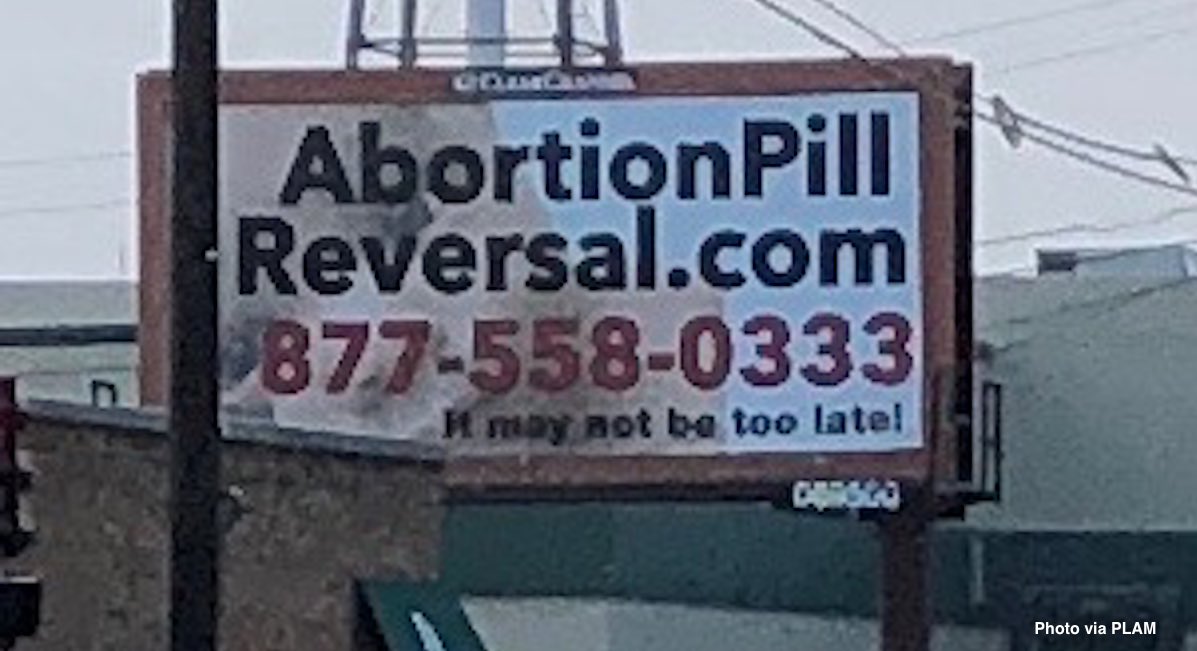 billboards pro-life abortion pill reversal