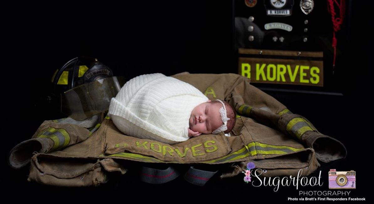 firefighters baby
