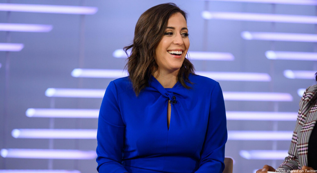 Hallie Jackson 8 months pregnant debate