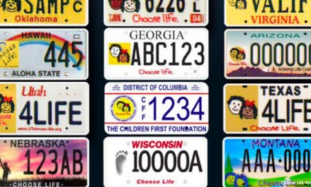 choose life license plates