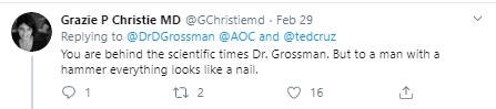 Image: Dr Grazie P Christie responds to abortion doc on fetal pain (Image: Twitter) 