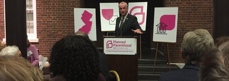 Image: NJ Gov Phil Murphy speaks at Planned Parenthood event (Image: Twitter)