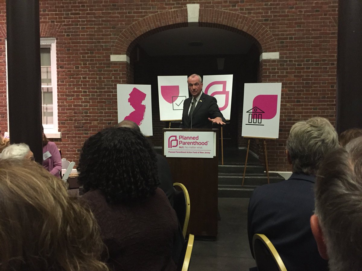 Image: NJ Gov Phil Murphy speaks at Planned Parenthood event (Image: Twitter)