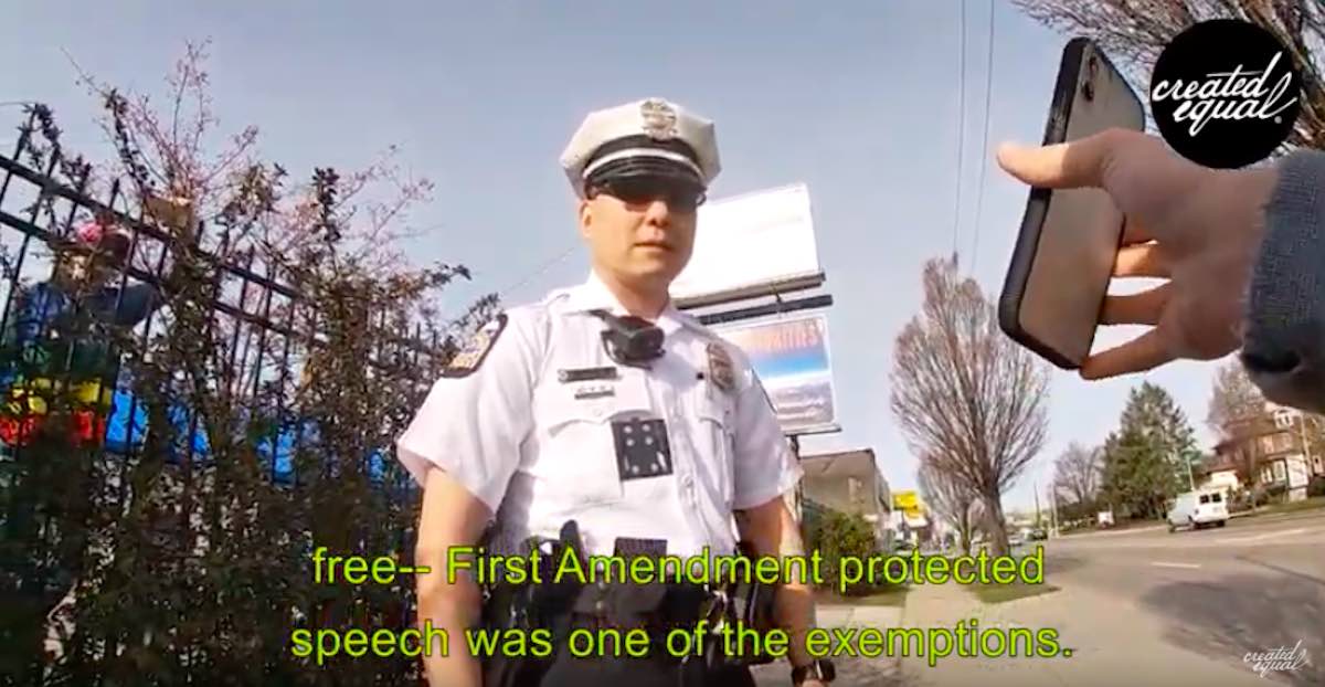 sidewalk counselors, free speech
