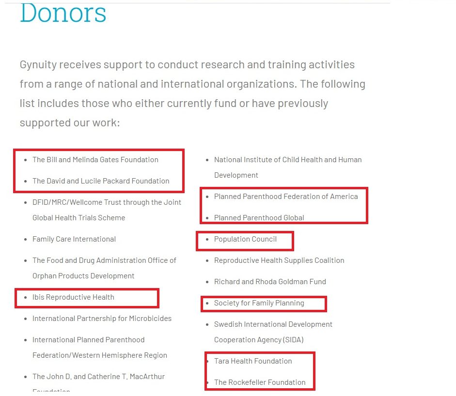Image: Gynuity Health Foundation funded by Gates Foundation Packard Ibis Tara Health Planned Parenthood