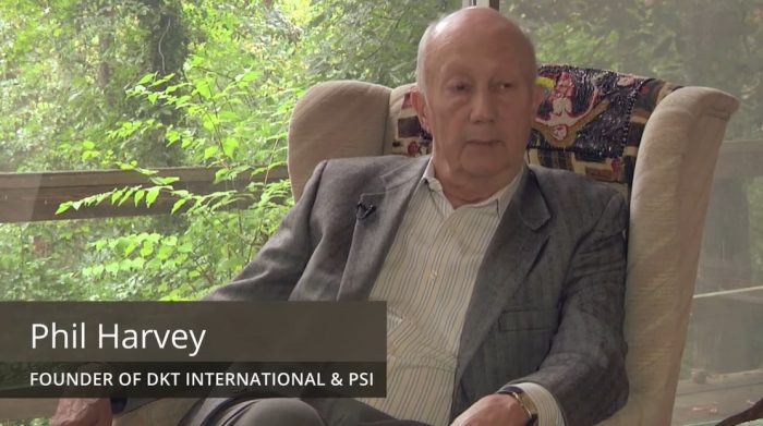 Image: Philip Harvey founder of DKT International which sells abortion pills