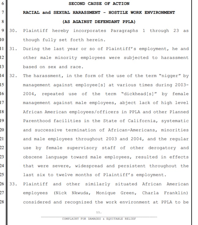 Image: Planned Parenthood LA former employees claimed racism lawsuit filed
