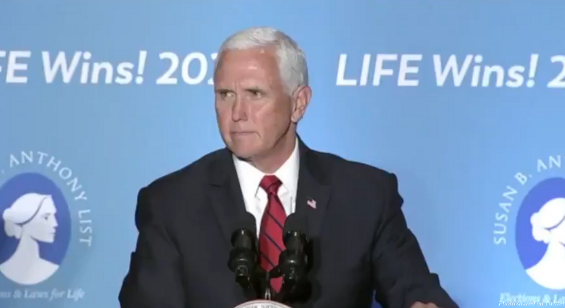 Mike Pence, pro-life, pregnancy center