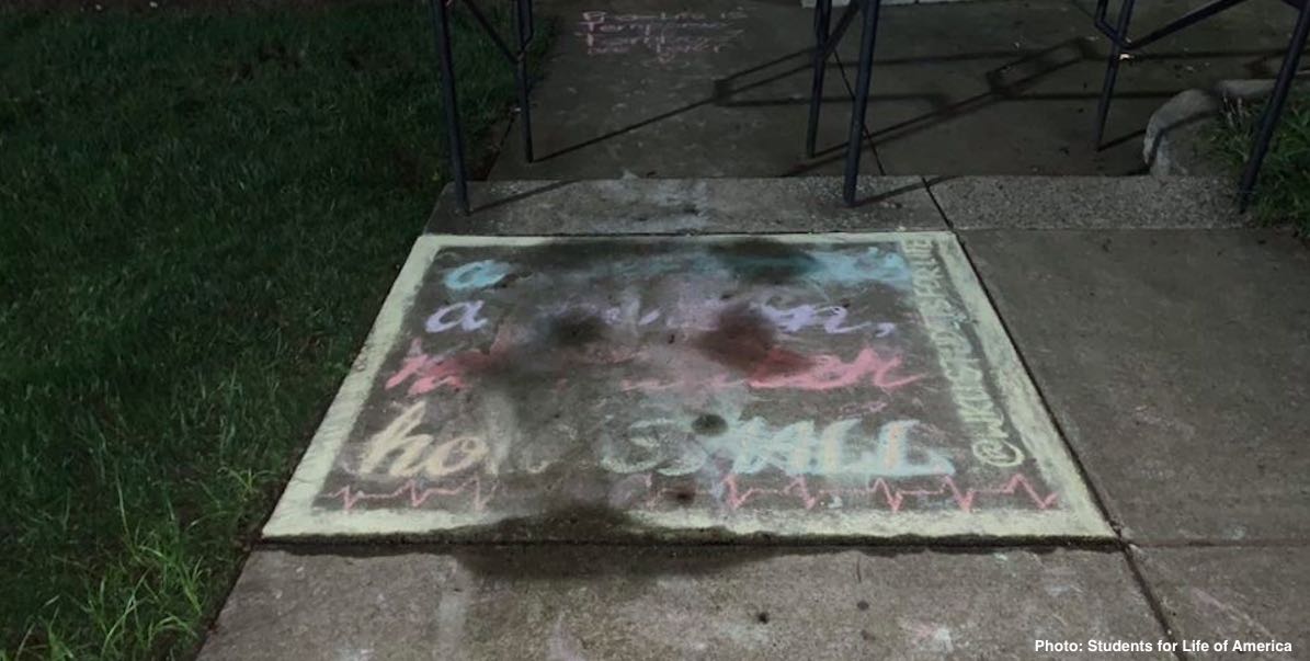 pro-life, vandalism