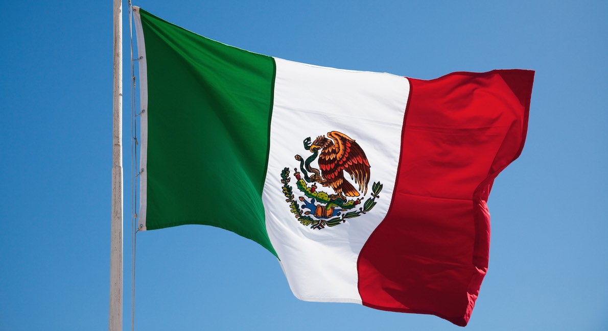 Mexican flag.