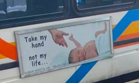 pro-life bus ad Canada