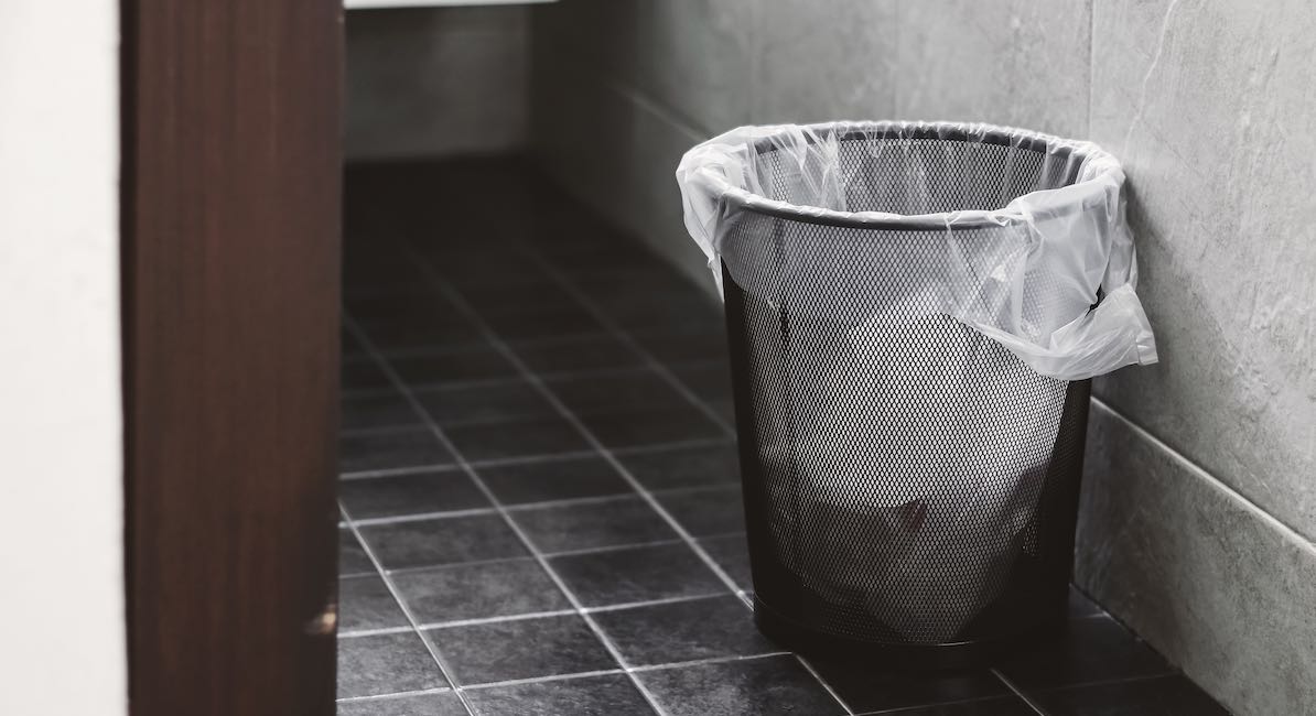 newborn, trash