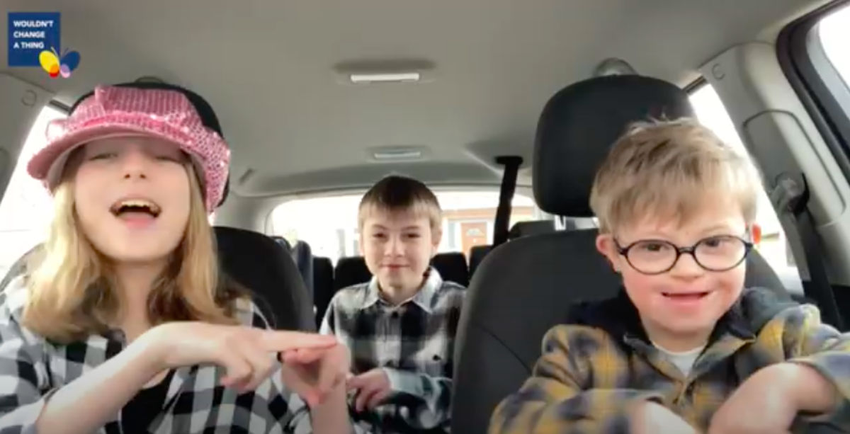 WATCH: Adorable siblings sing together for World Down Syndrome Day