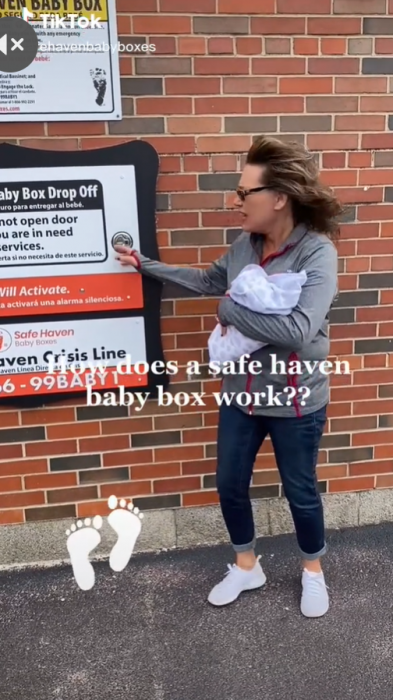 Viral TikTok shows how Safe Haven Baby Boxes save lives