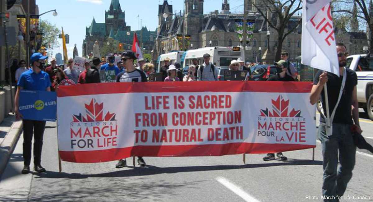 March for Life Canada, Canada, assisted suicide