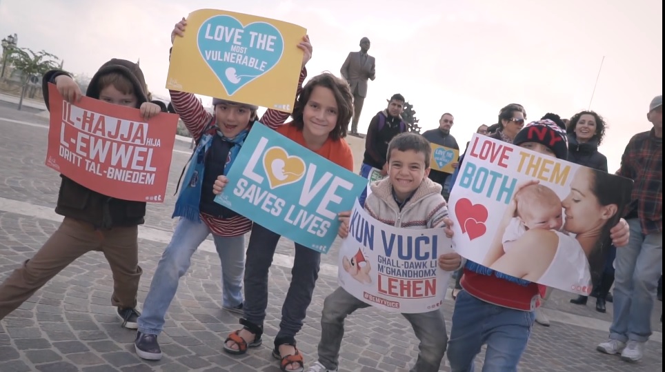 Malta March for Life 2018 screen image LifeNetwork Foundation video