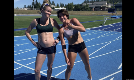 pregnant athlete