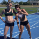 pregnant athlete
