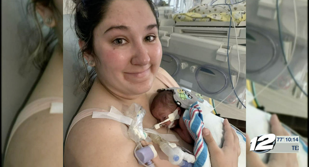 Texas preemie born at 27 weeks is home with family after rough