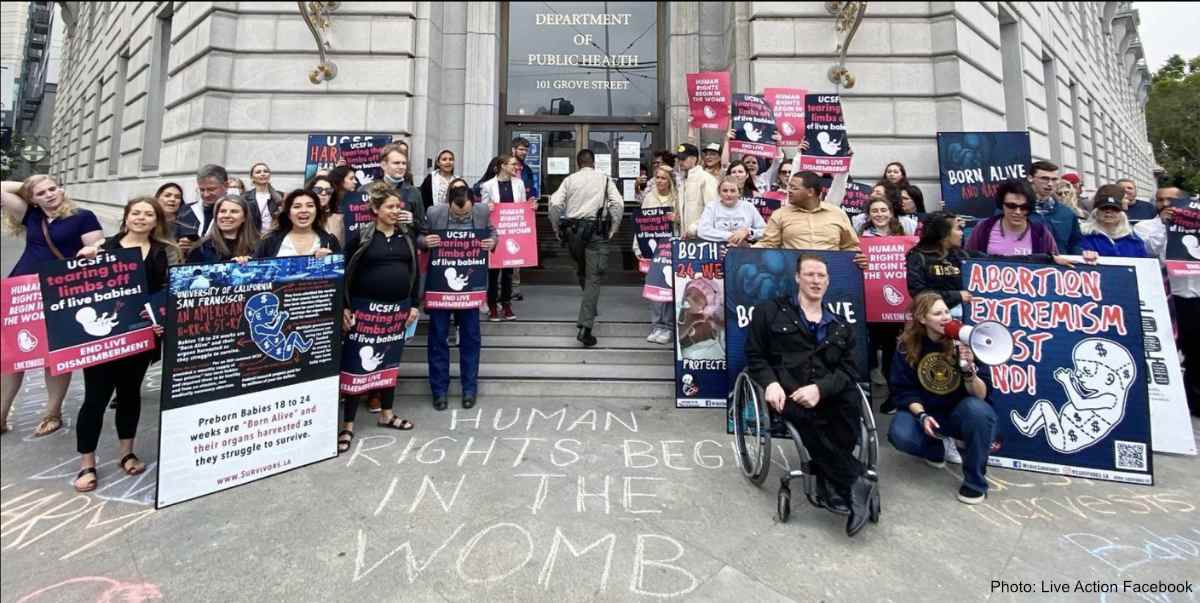 protest, UCSF