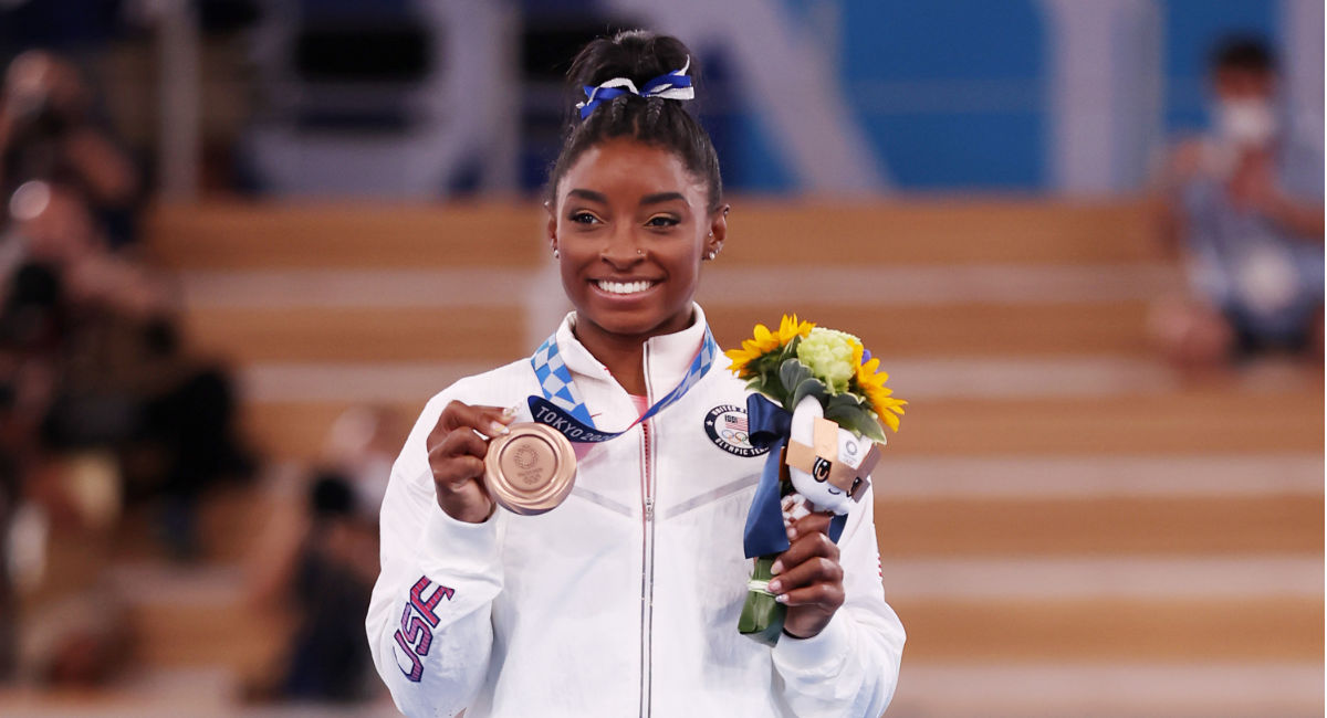 Simone Biles, foster care