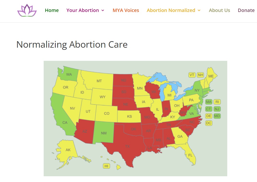 Image: MYA Abortion Pill Network wants to normalize abortion 2