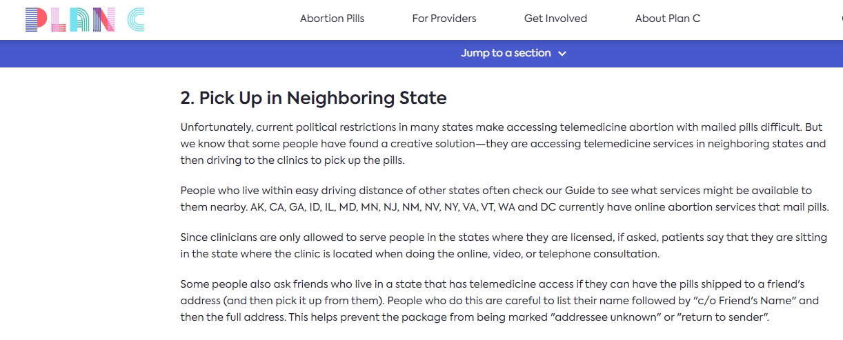 Image: Plan C deceptive but creative ways to access abortion pills 2