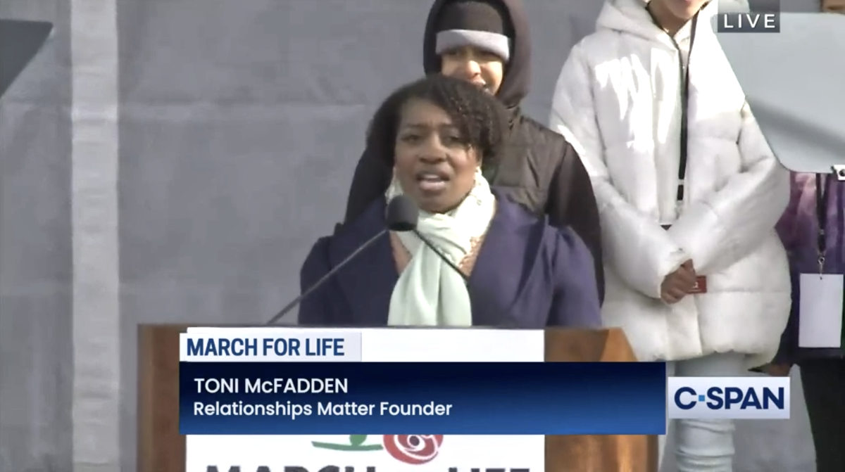 Pro-life activist addresses March for Life: ‘Equal rights for Black men and women… start in the womb’