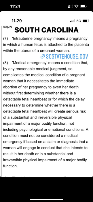 IMG 1124 | FACT: Treatments for miscarriage and ectopic pregnancy are legal in every state | The Paradise News