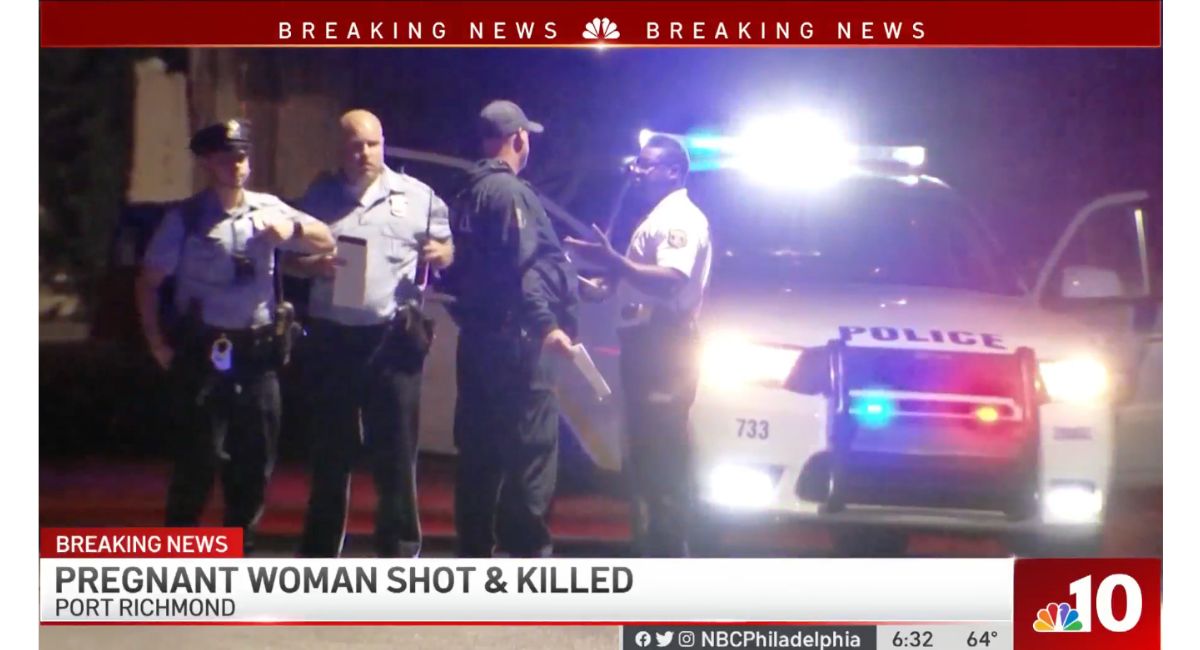 pregnant woman shot