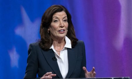 New York Gov. Kathy Hochul, abortion