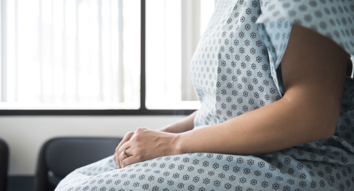 woman, hospital, preborn